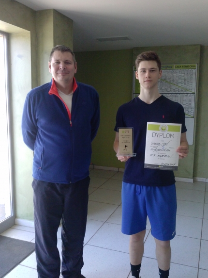 Nasz junior, Janek  Gałka, zwyciężył w turnieju OTK mężczyzn!